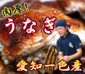 ◆愛知一色産◆炭焼うなぎ蒲焼き3尾セット (3～5人前)
